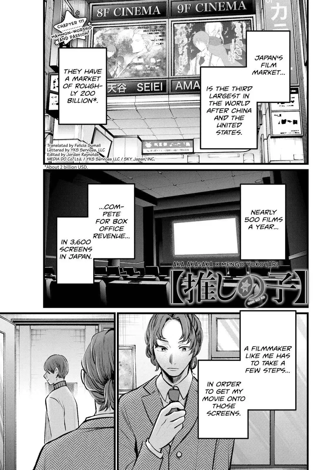 Oshi no Ko Chapter 111 1